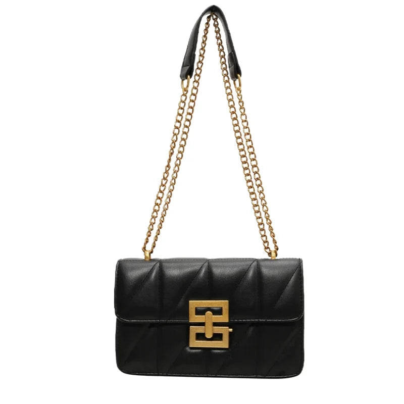 Lock Buckle HandBag