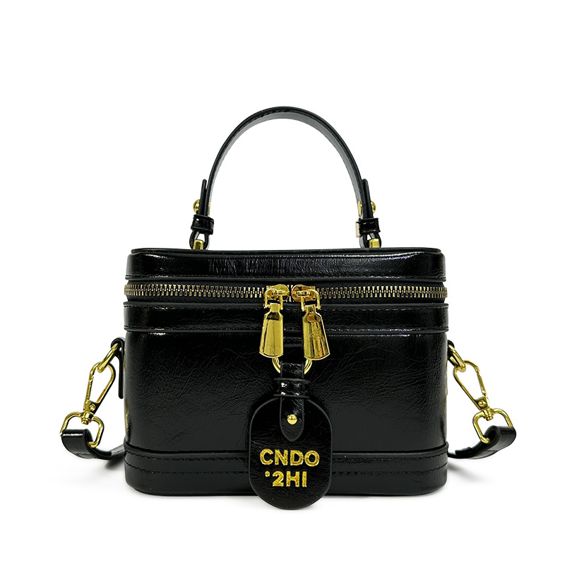 Double Zipper HandBag