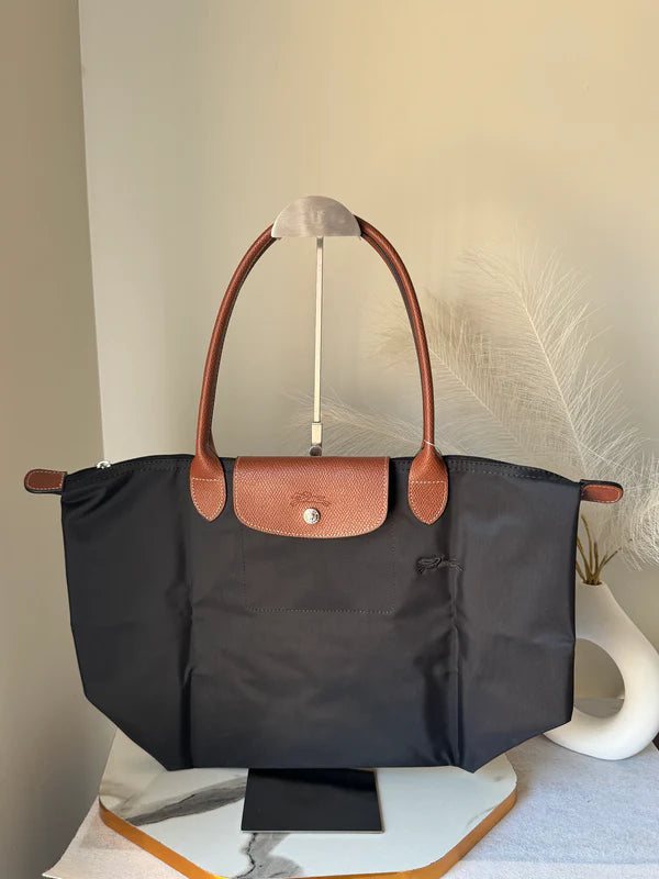 Leather Flap HandBag