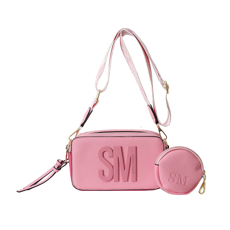 Letter SM Solid HandBag