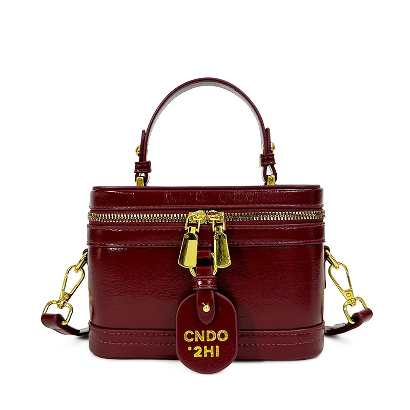 Double Zipper HandBag