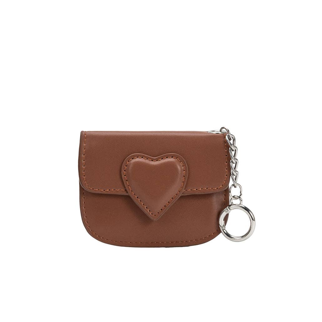 Cute Heart Shaped Small Wallet