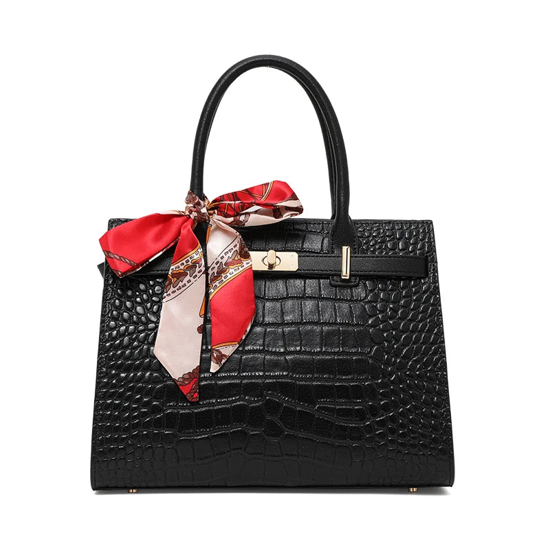 Cowhide Shoulder HandBag