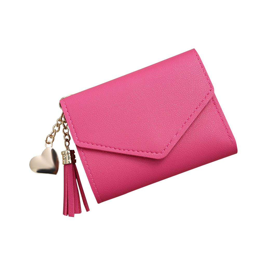 Lady Leather Folding Wallet
