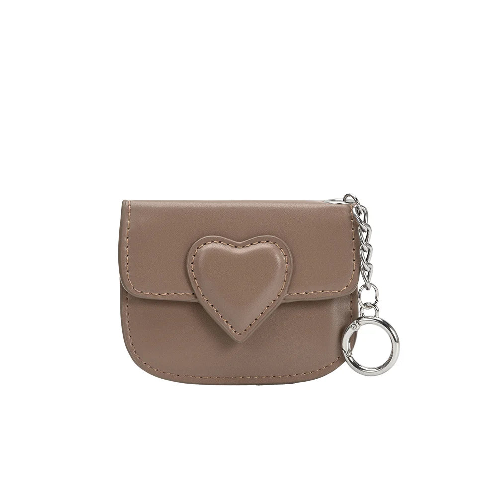 Cute Heart Shaped Small Wallet